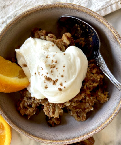paleo granola recipe date orange