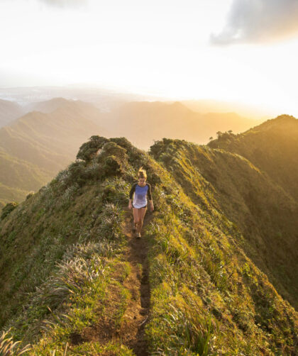 she runs far trail runner