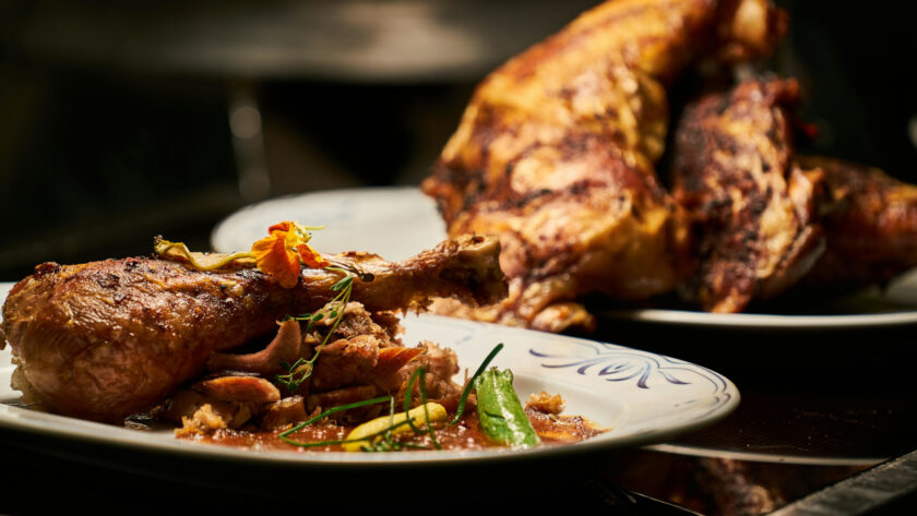 Mediterranean roast chicken